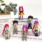 Cross-Border Witch Hunters Group's Viral K-Pop Miralumi Chibi-Style Figurine Blind Box Collectible Toy Ornament - Image 2