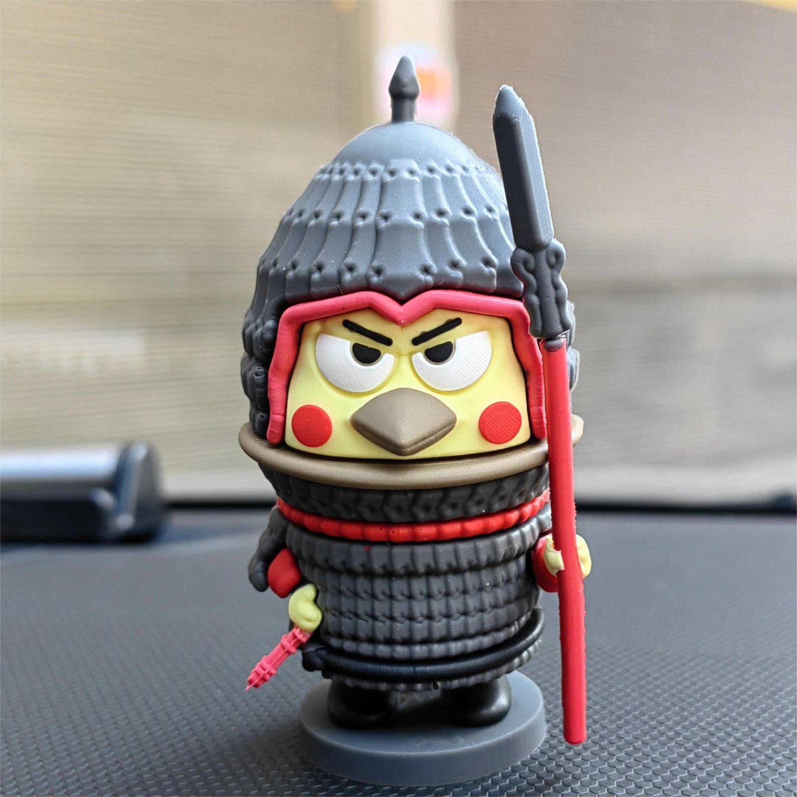 O1CN01E2gb871dNBTseB16A_2217520353723-0-cib.jpg Chicken You're So Beautiful Figurine Cai Xukun IKUN Doll Little Blackie Parody KunKun Creative Doll Model Car Ornament - Image 1