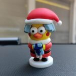 Chicken You're So Beautiful Figurine Cai Xukun IKUN Doll Little Blackie Parody KunKun Creative Doll Model Car Ornament - Image 3