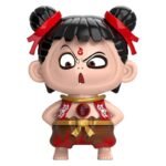 Cross-border Bestseller Nezha Face-Changing Rope Keychain Figurine Toy Keychain Claw Machine Gift Wholesale